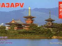JA3APV  - CW Year: 2004 Band: 12m Specifics: IOTA AS-007 Honshu island. Nara prefecture