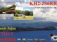 JS6RRR  - CW - SSB Year: 2017 Band: 17, 20m Specifics: IOTA AS-079 Miyako island. Okinawa prefecture