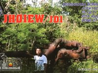 JD1/JH0IEW  - SSB Year: 2002 Band: 17m Specifics: IOTA AS-031 Chichi island