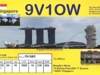 9V1OW  - CW Year: 2018 Band: 20m Specifics: IOTA AS-019 Singapore island