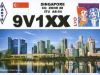 9V1XX  - CW Year: 2016 Band: 20m Specifics: IOTA AS-019 Singapore island