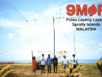 9M0F (F)  - CW Year: 2000 Band: 17m Specifics: IOTA AS-051 Layang-Layang island