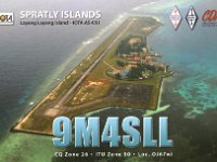 9M4SLL  - CW - SSB Year: 2012 Band: 12, 17m Specifics: IOTA AS-051 Layang-Layang island