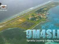 9M4SLL (F)  - CW Year: 2013 Band: 10m Specifics: IOTA AS-051 Layang-Layang island