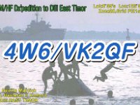 4W6/VK2QF  - SSB Year: 2000 Band: 10m Specifics: IOTA OC-148 Timor island