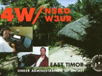 4W/W3UR  - SSB Year: 2000 Band: 10m Specifics: IOTA OC-148 Timor island
