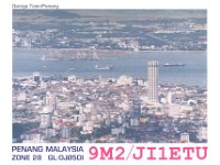 9M2/JI1ETU  - SSB Year: 2000 Band: 10m Specifics: IOTA AS-015 Pinang island
