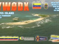 YW0DX (F)  - CW Year: 2007 Band: 17, 30m Specifics: IOTA NA-020 Aves island