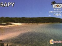 C6APY  - CW - SSB Year: 2017 Band: 15, 17m Specifics: IOTA NA-054 Little Harbour (Little Harbour Cay) island