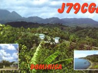 J79CGA  - CW Year: 2001 Band: 10, 12, 15, 17, 20m Specifics: IOTA NA-101 mainland Dominica