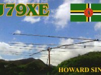 J79XE  - SSB Year: 2016 Band: 17m Specifics: IOTA NA-101 mainland Dominica
