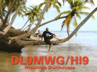 HI9/DL9MWG  - CW Year: 2004 Band: 17, 20m Specifics: IOTA NA-096 Hispaniola island