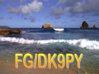 FG/DK9PY  - CW Year: 2011 Band: 10m Specifics: IOTA NA-102 Basse-Terre island