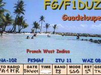 FG/F1DUZ  - SSB Year: 2011 Band: 10m Specifics: IOTA NA-102 Grande-Terre island