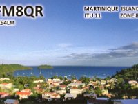 FM8QR  - SSB Year: 2016 Band: 20m Specifics: IOTA NA-107 mainland Martinique
