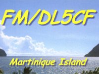 FM/DL5CF  - CW Year: 2004 Band: 17m Specifics: IOTA NA-107 mainland Martinique