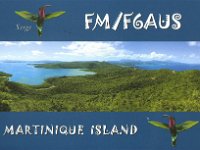 FM/F6AUS  - CW Year: 2011, 2012 Band: 10. 12, 15, 17m Specifics: IOTA NA-107 mainland Martinique