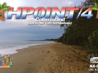 HP0INT/4  - CW - SSB Year: 2013 Band: 15, 17m Specifics: IOTA NA-088 Colon island