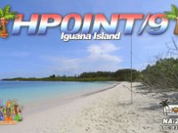 HP0INT/9  - CW - SSB Year: 2013 Band: 15, 17m Specifics: IOTA NA-203 Iguana island