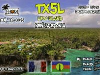 TX5L  -  SSB Year: 2023 Band: 10m Specifics: IOTA OC-033 Lifou island