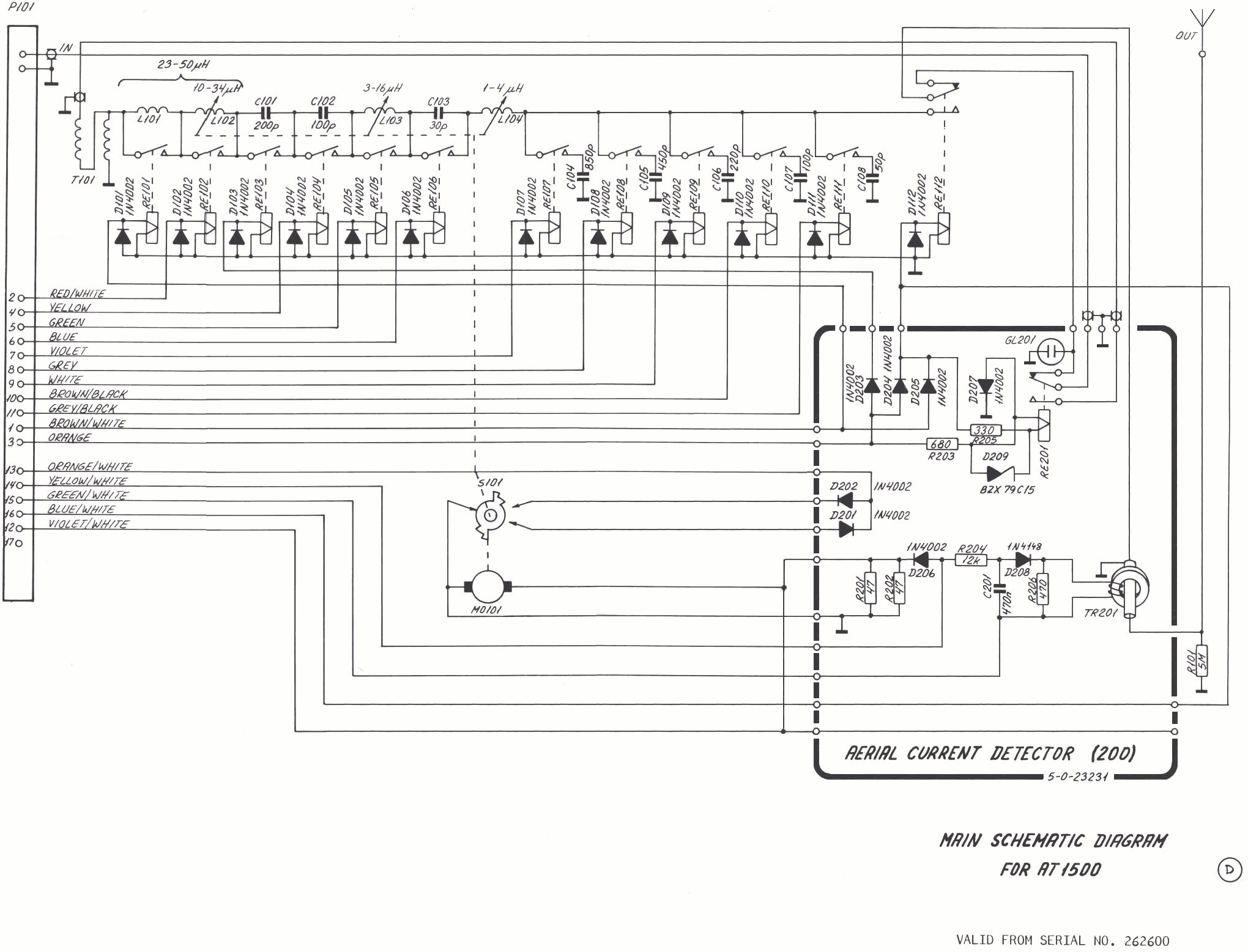 Sailor AT1500 schema