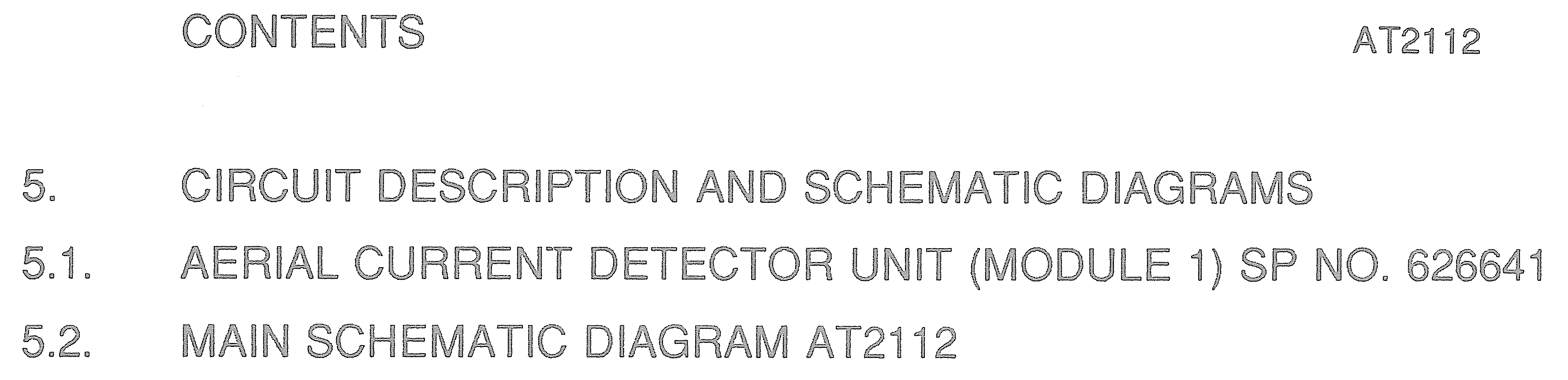 Sailor AT2112 Circuits description