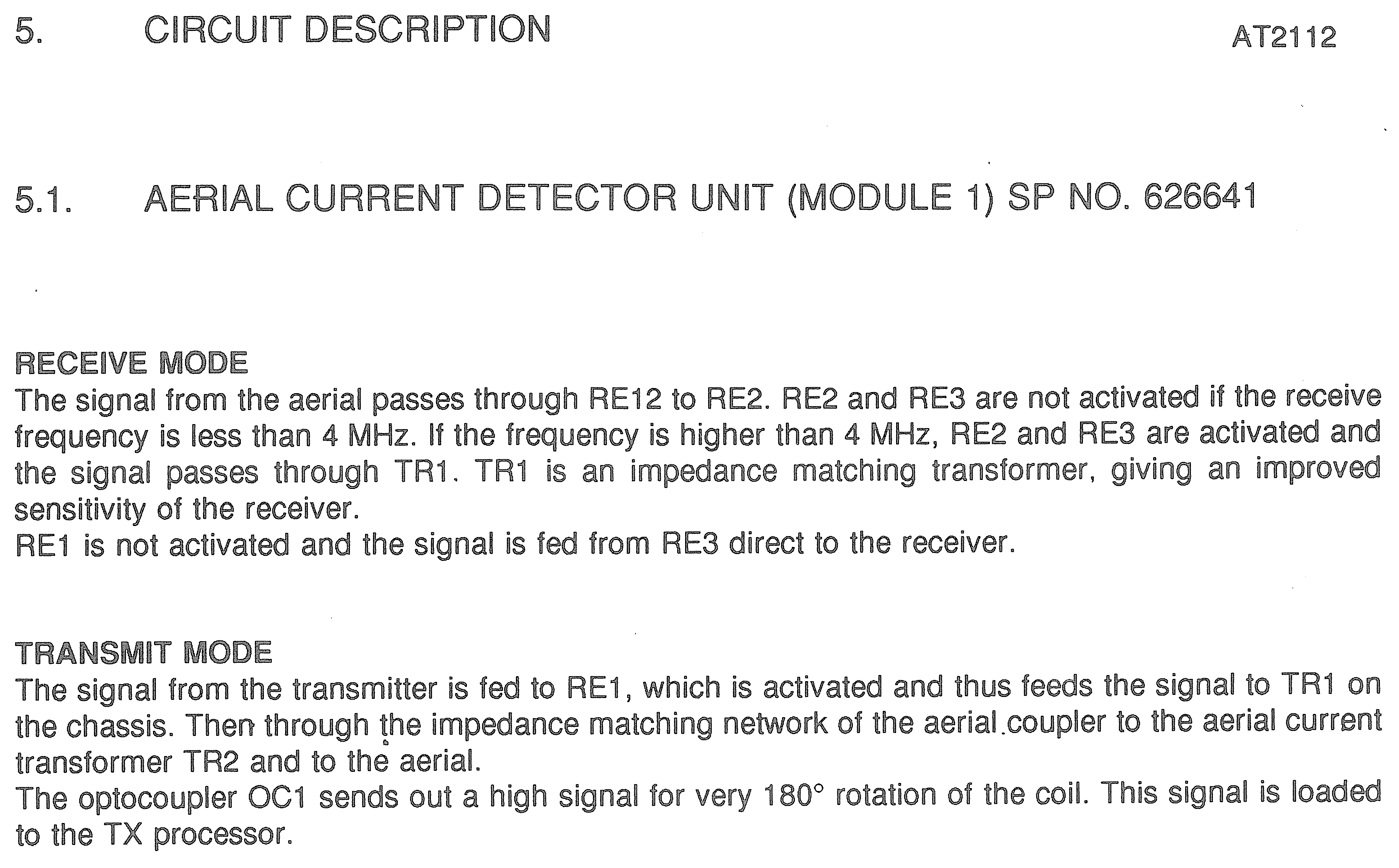 Sailor AT2112 Detctor module