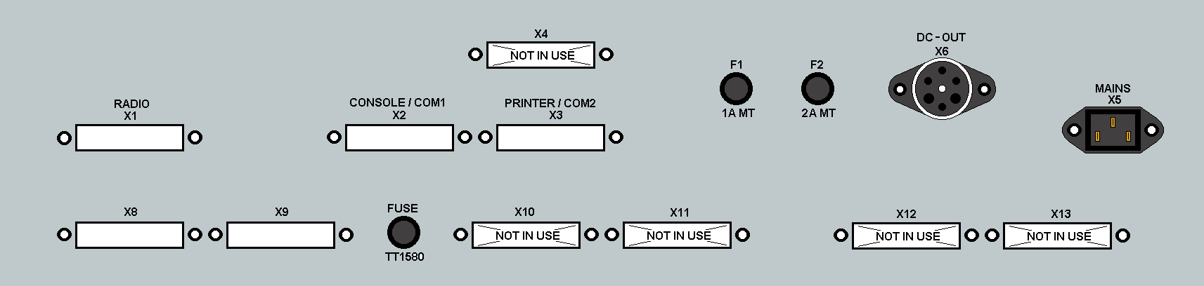 H1240 new PC connection side