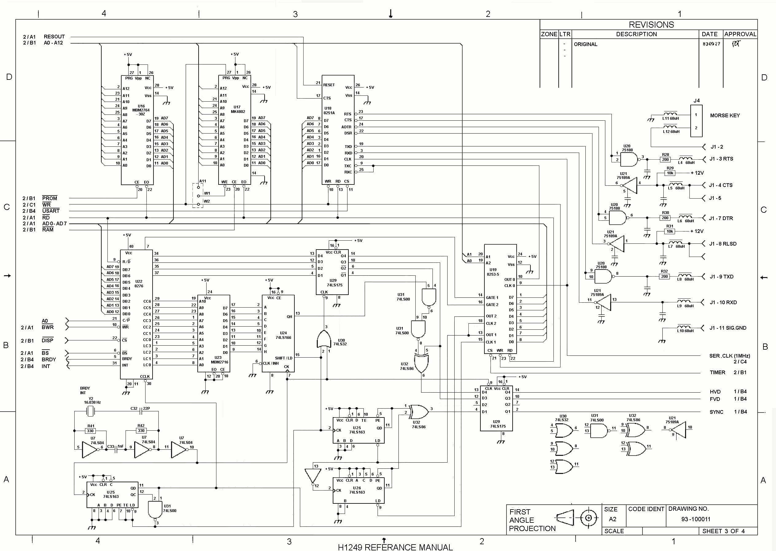 drawing display processor sheet 3 of 4