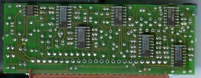 PCB on connector J13 back