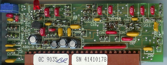 PCB on connector J8