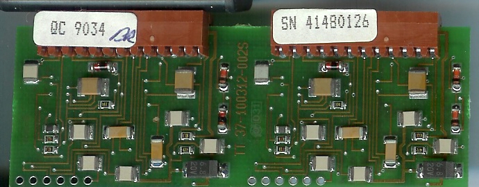 PCB on connector J9-J10 and J11-J12