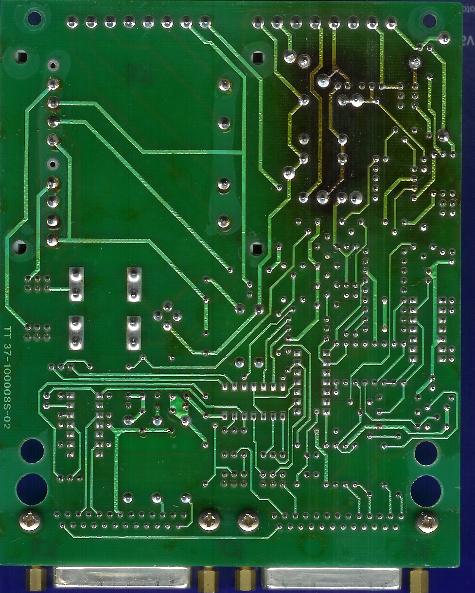 Teleprinter interface back