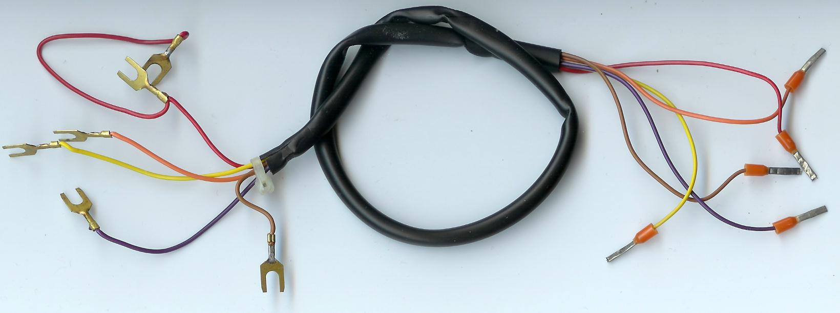 Telex soecket wiring