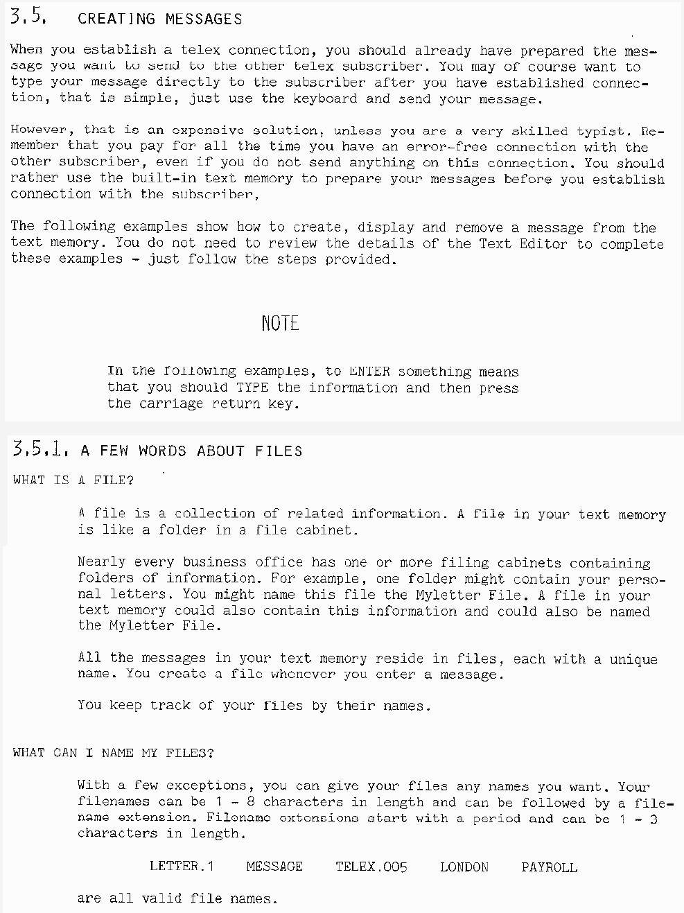 Radiotelex Usin the modem page-15