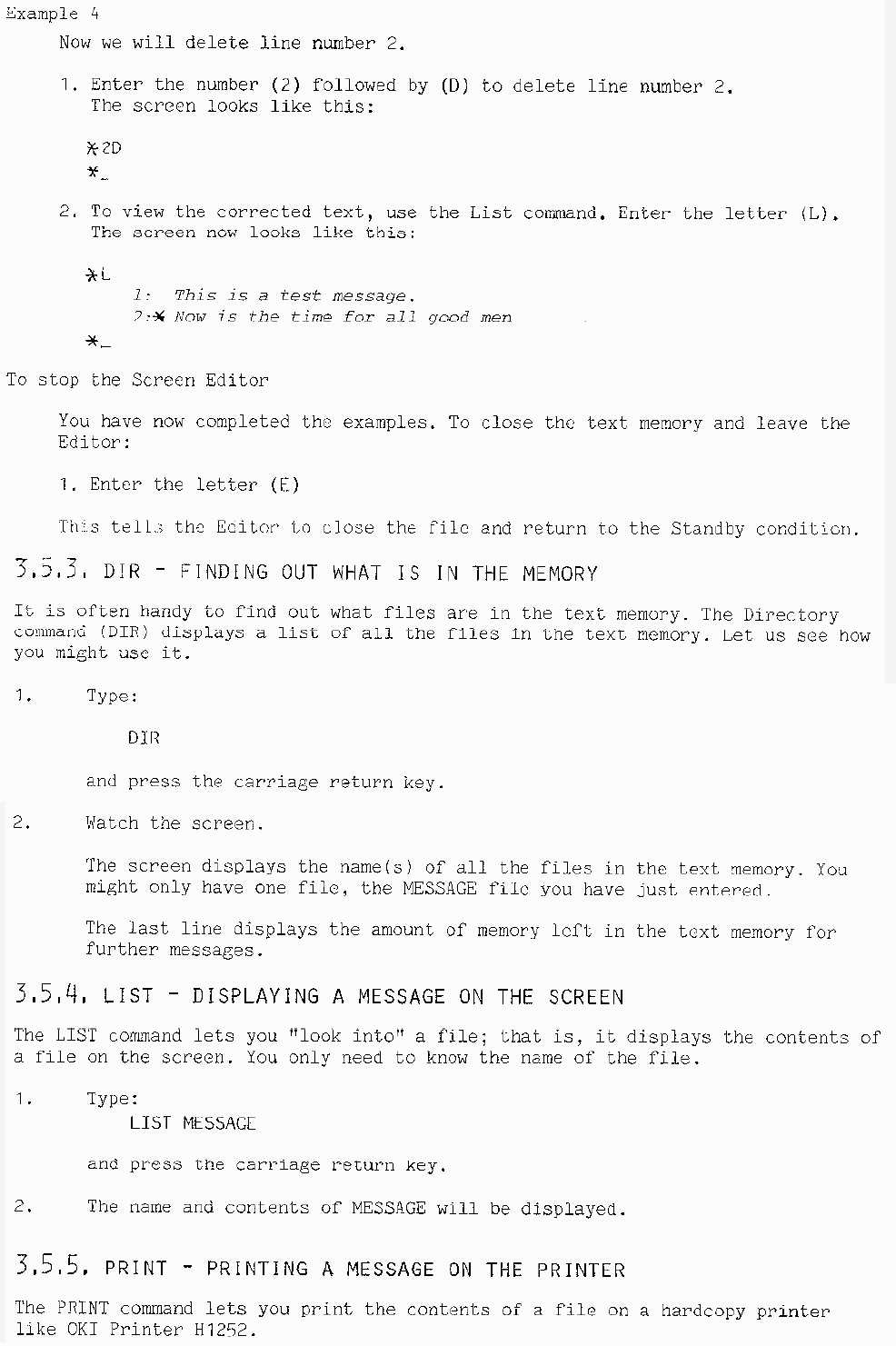 Radiotelex Usin the modem page-18