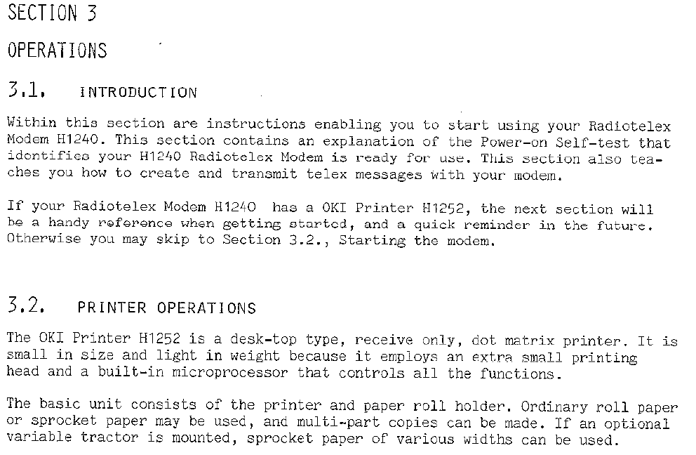Radiotelex Usin the modem page-2