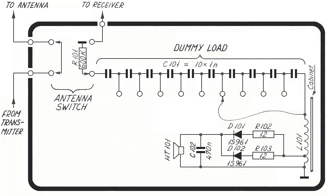 Sailor Antenna switch H225 schema