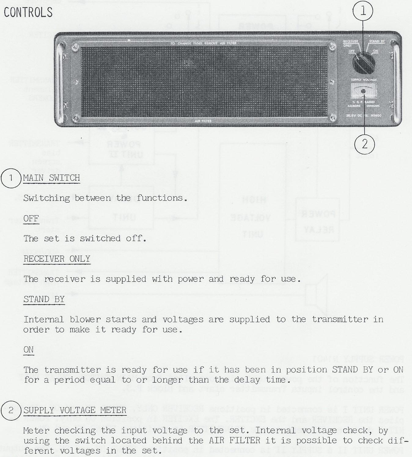 Sailor N1404 Controls page-4
