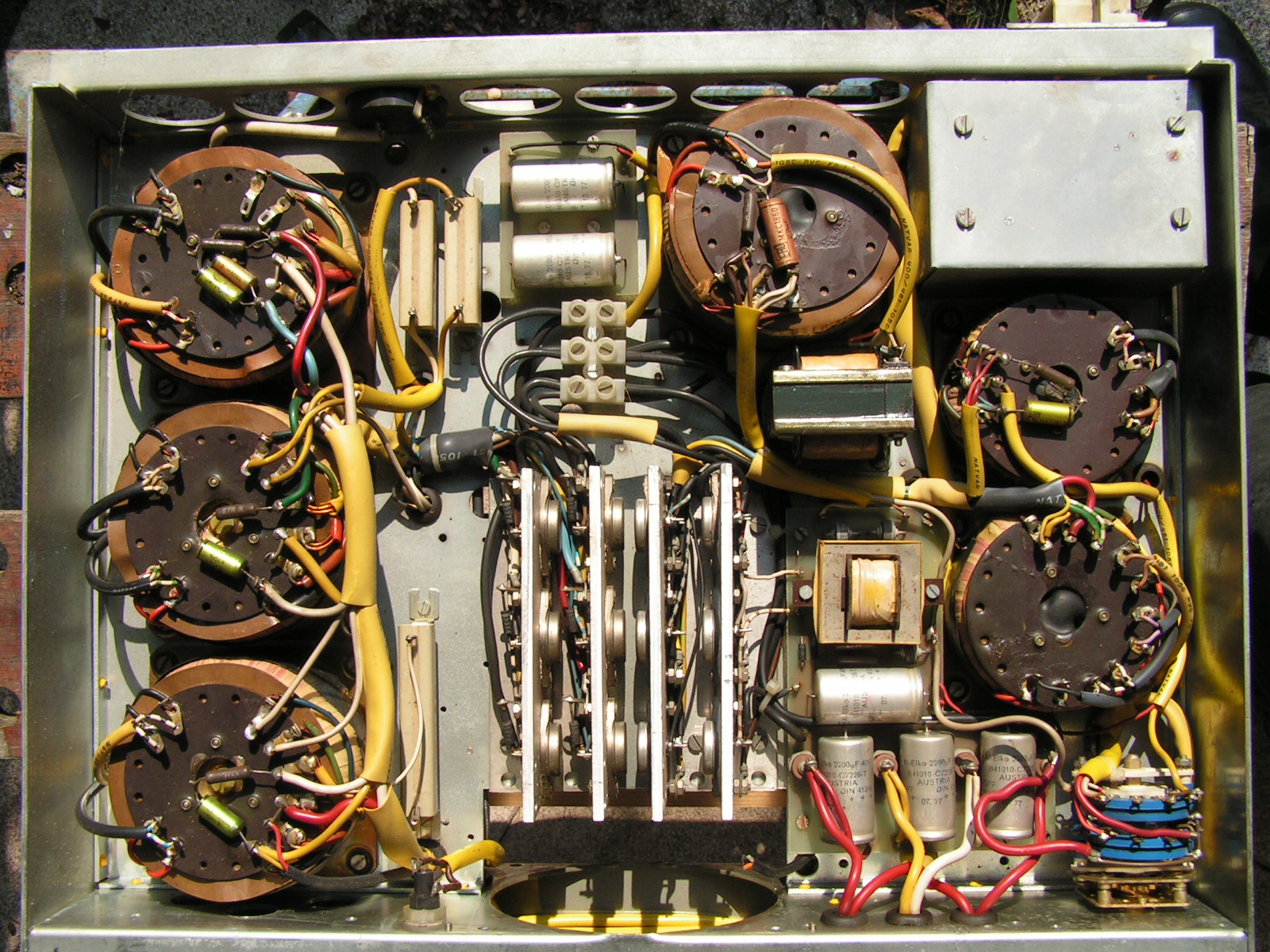 Sailor N1400 inside top view