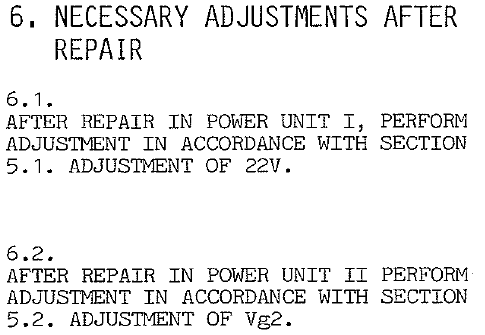 Sailor N1400 Necessary adjustment procedure page-15