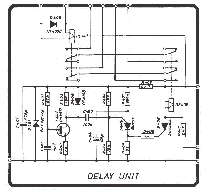 Sailor N1401 Dealy unit schema 400