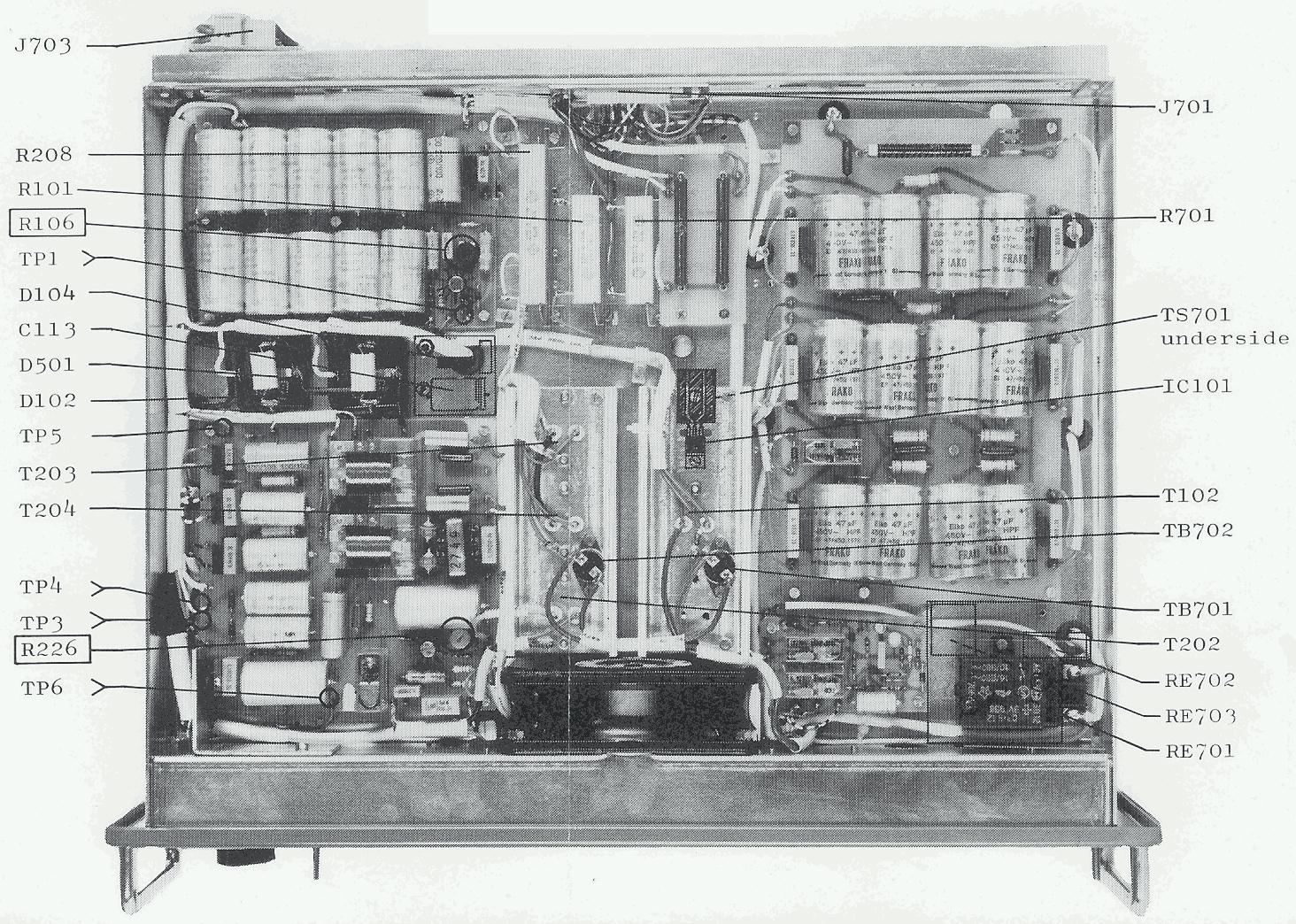 Inside under