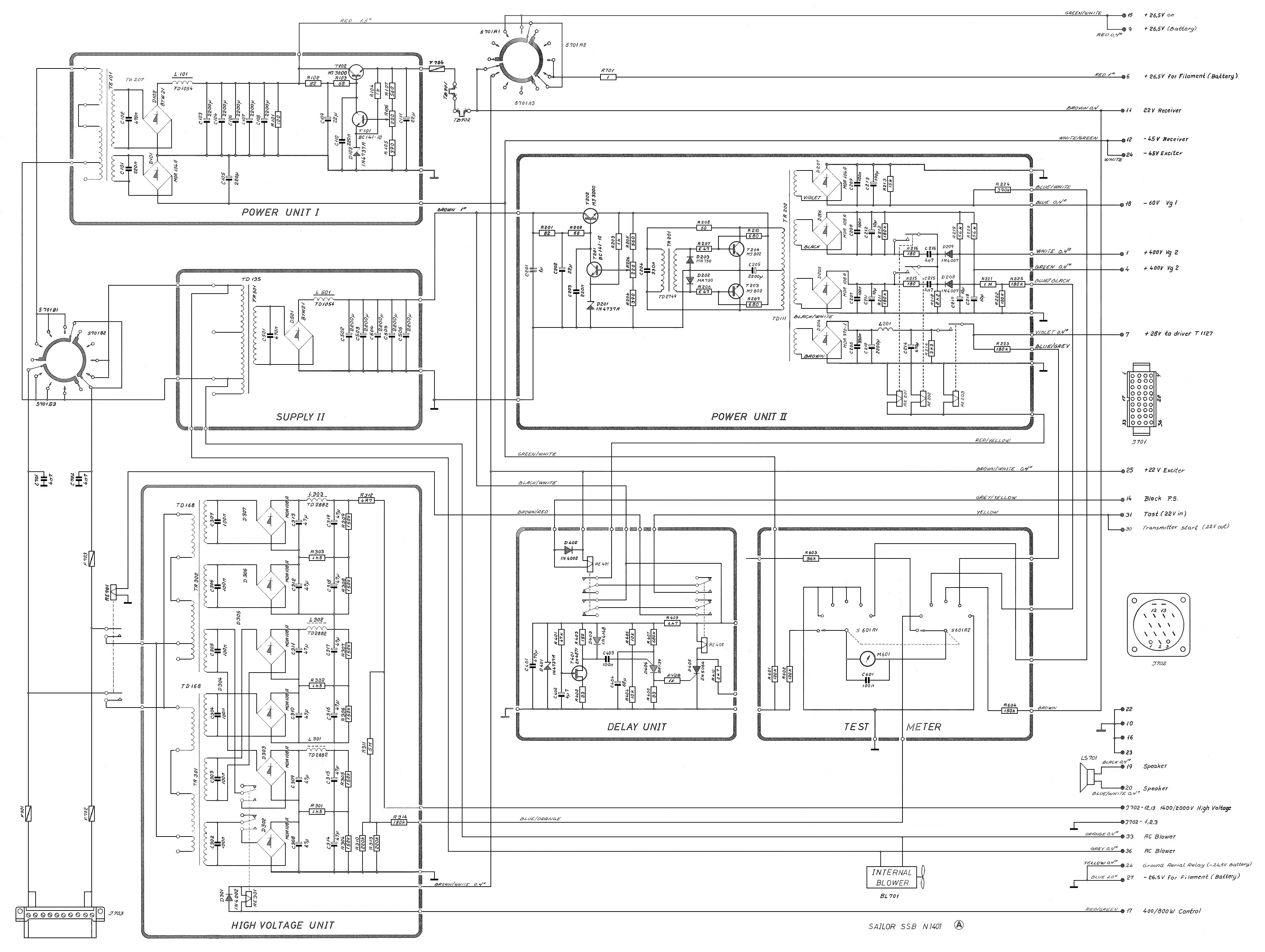 Sailor N1401 schema