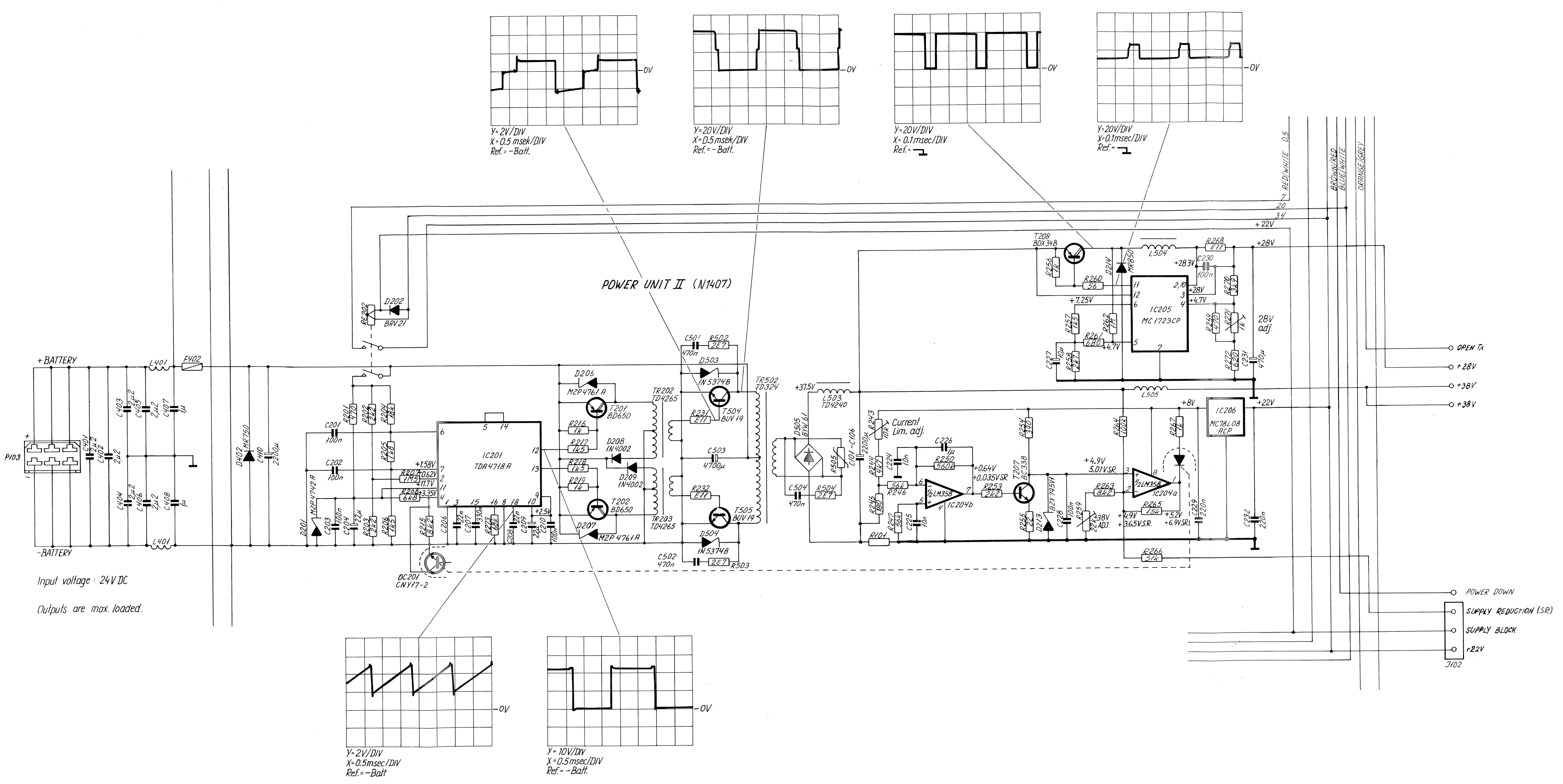 Sailor N1407 Power_unit_2