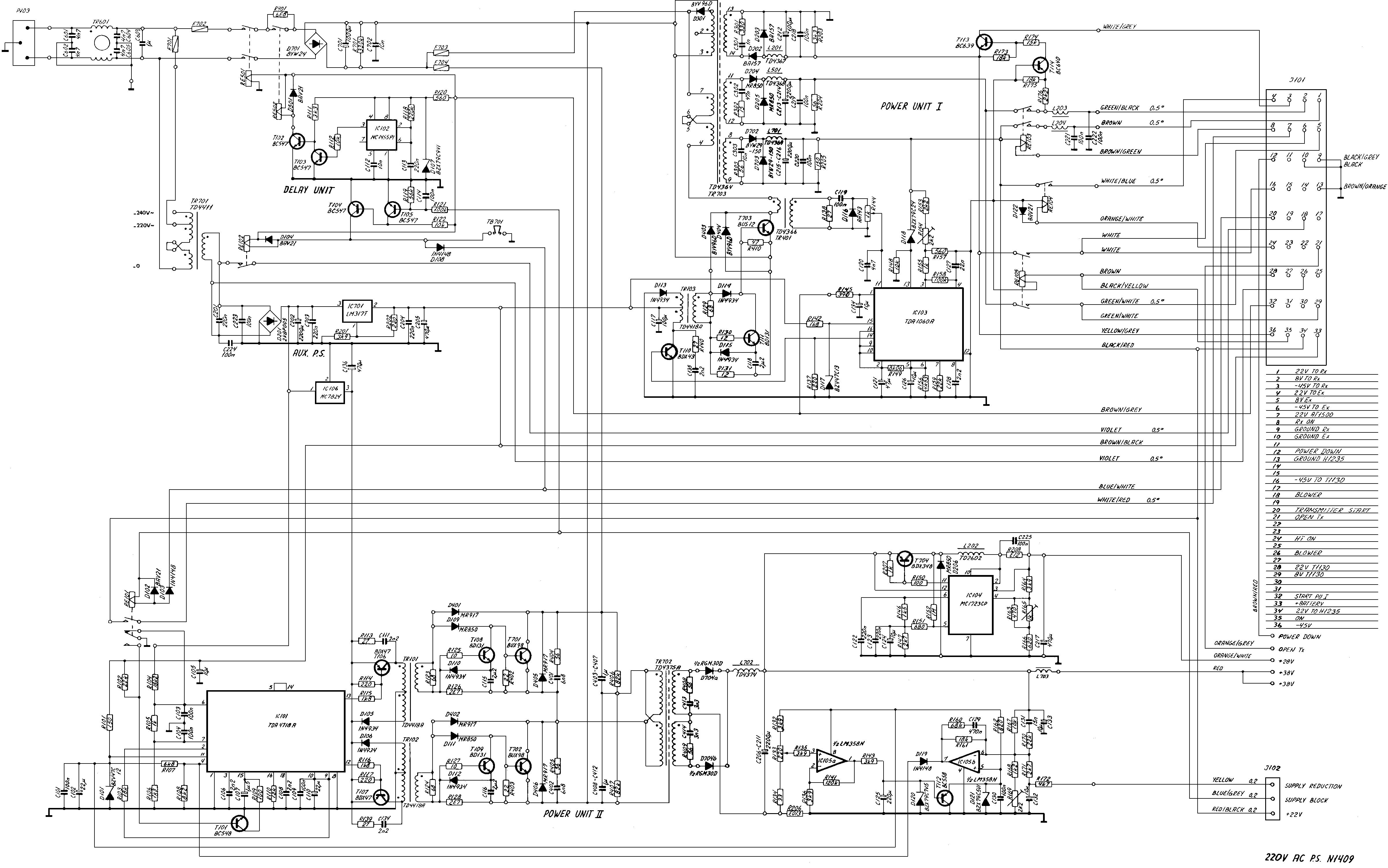 Sailor N1409 schema