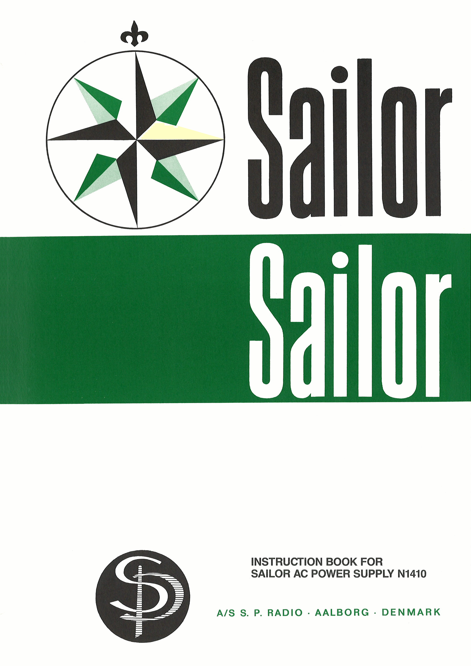 Sailor N1410 Cover