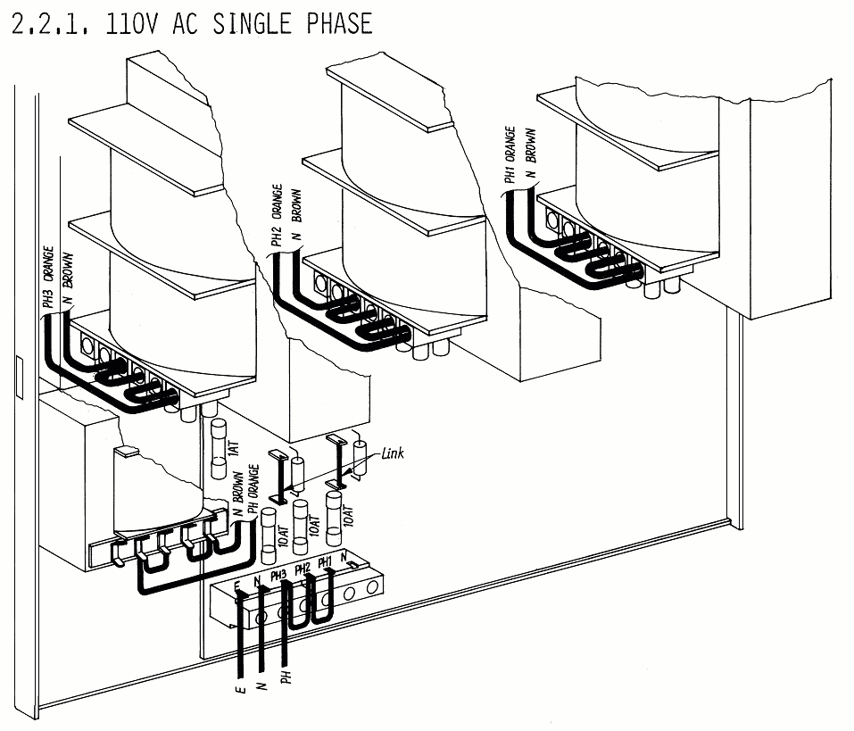 Sailor N1410 Electrical connections 1