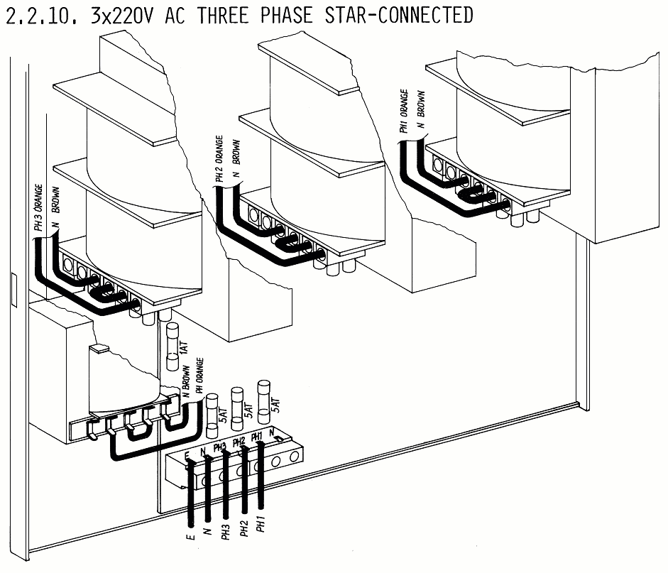 Sailor N1410 Electrical connections 10