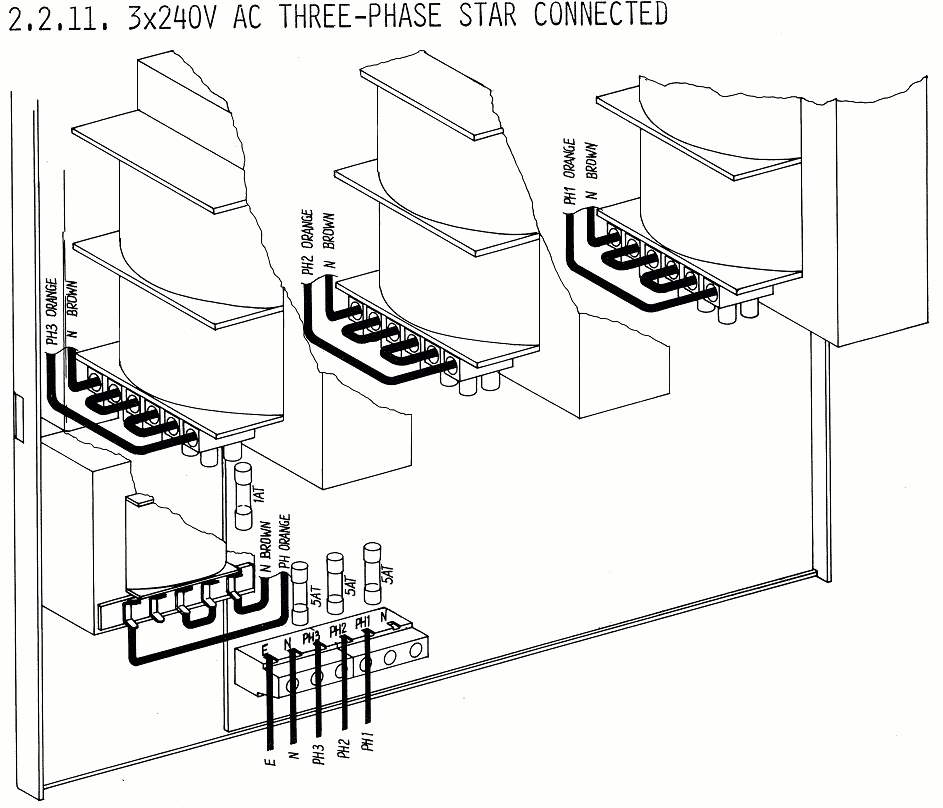 Sailor N1410 Electrical connections 11